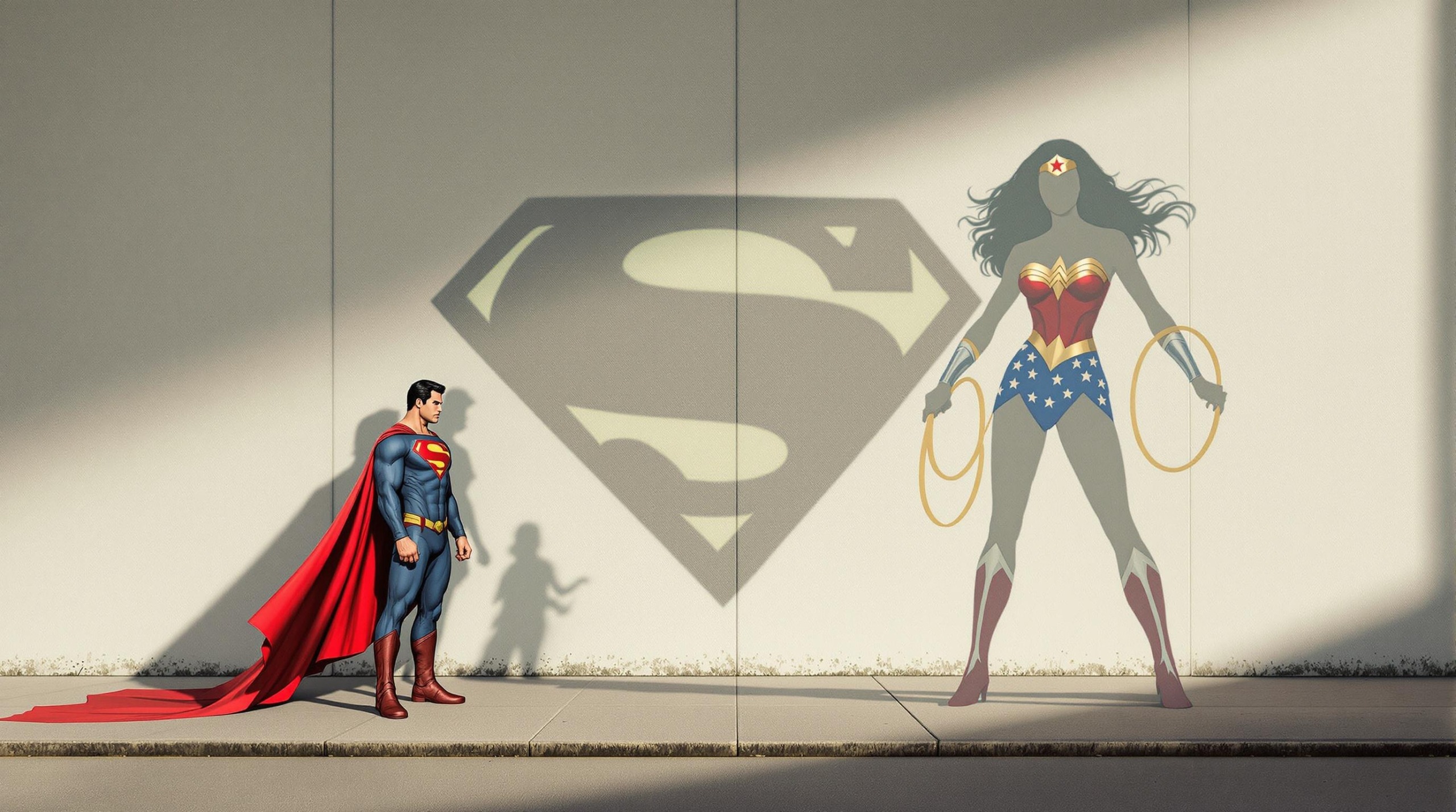 supeman e wonder